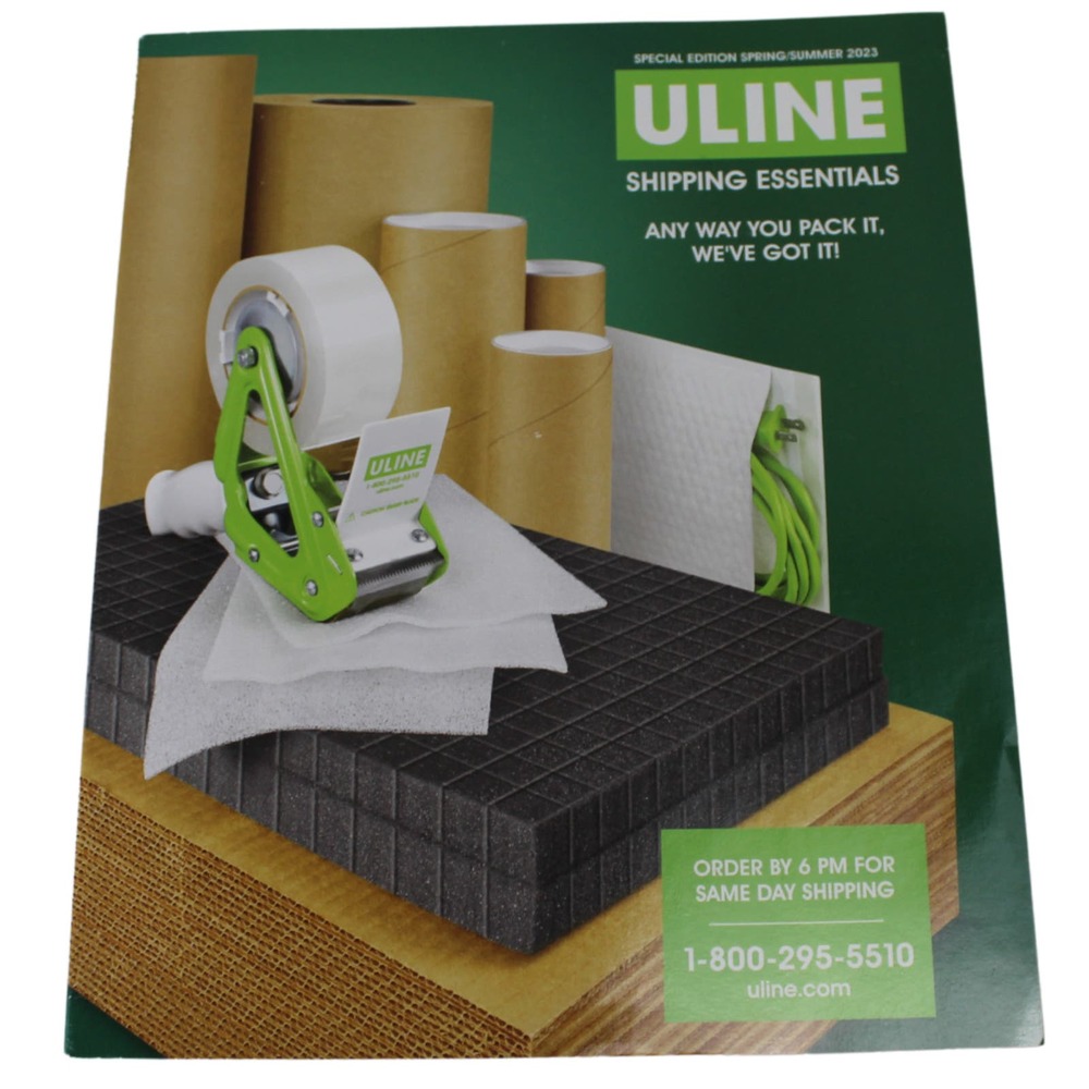 ULINE Shipping Supply Essentials Spring/Summer 2023 Catalog Special Edition